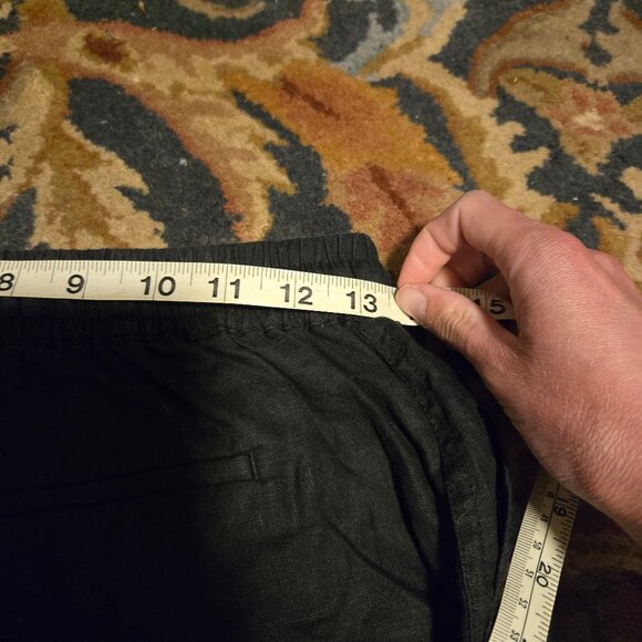 Quince XS black linen shorts - Picture 5 of 6